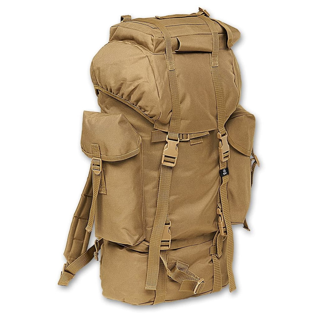 Mochila KAMPF 65L estilo BW verde - réplica de combate BRANDIT