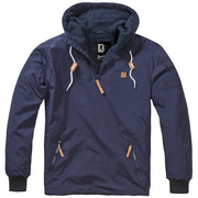 Cazadora windbreaker LUKE Navy en poliéster con forro polar, color azul marino