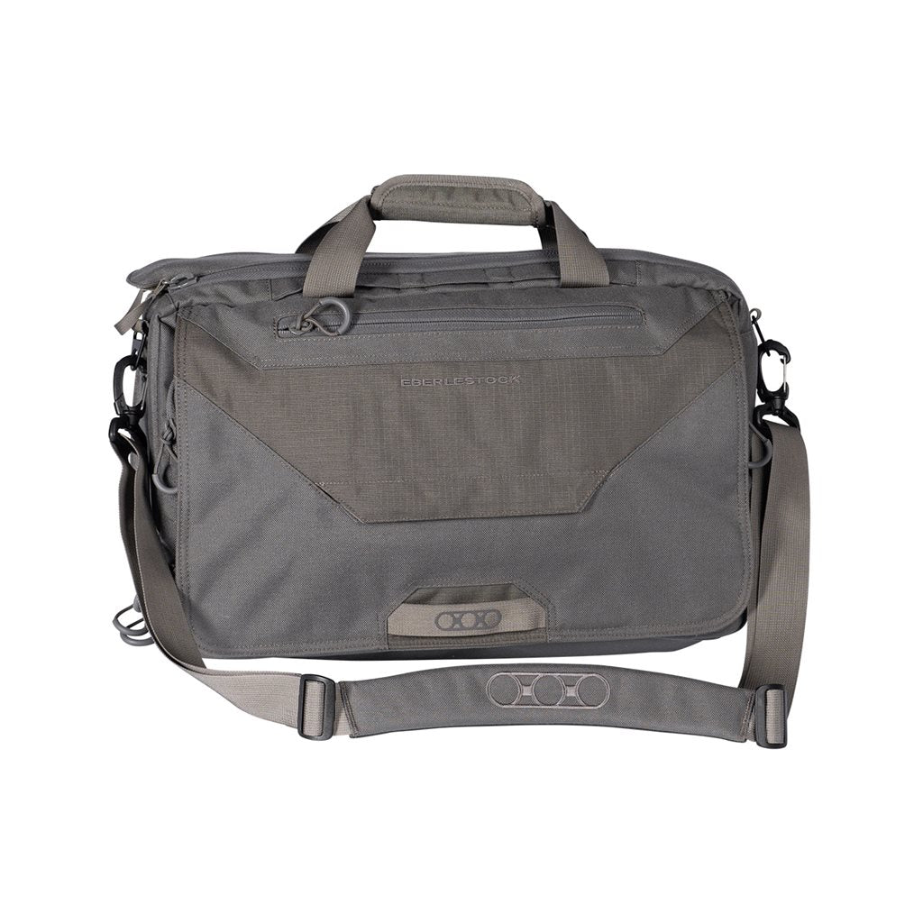 Bolso bandolera EXECUTIVE BRIEF gris 17 L nylon rip-stop con bolsillo oculto para arma corta