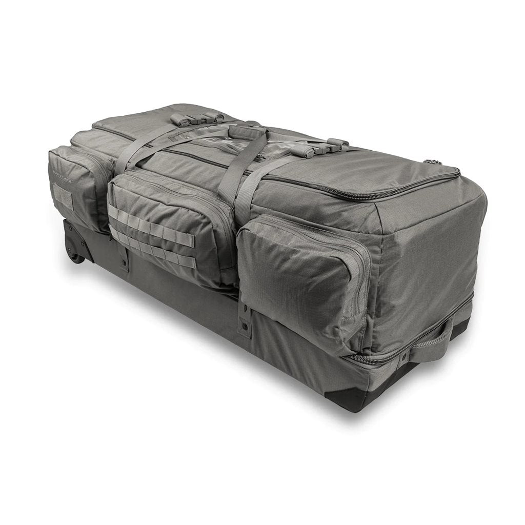 Bolsa de transporte B3 HERCULES gris con ruedas y múltiples bolsillos - EBERLESTOCK
