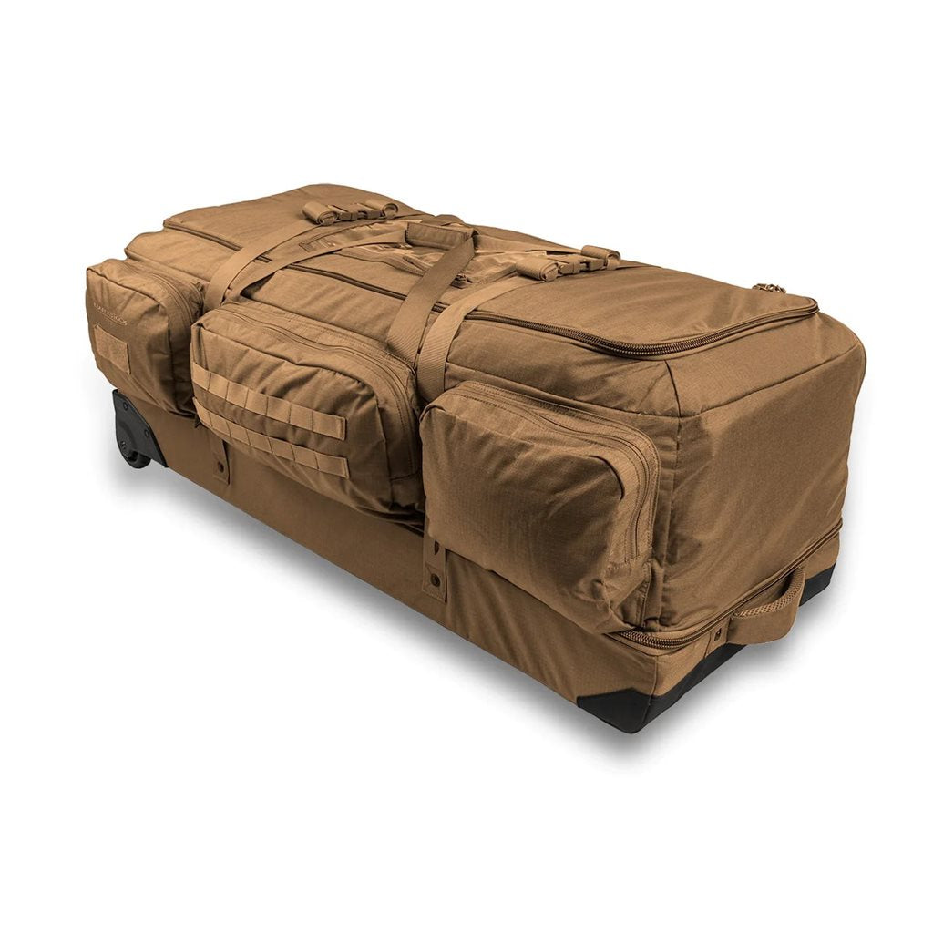 Bolsa de transporte B3 HERCULES gris con ruedas y múltiples bolsillos - EBERLESTOCK