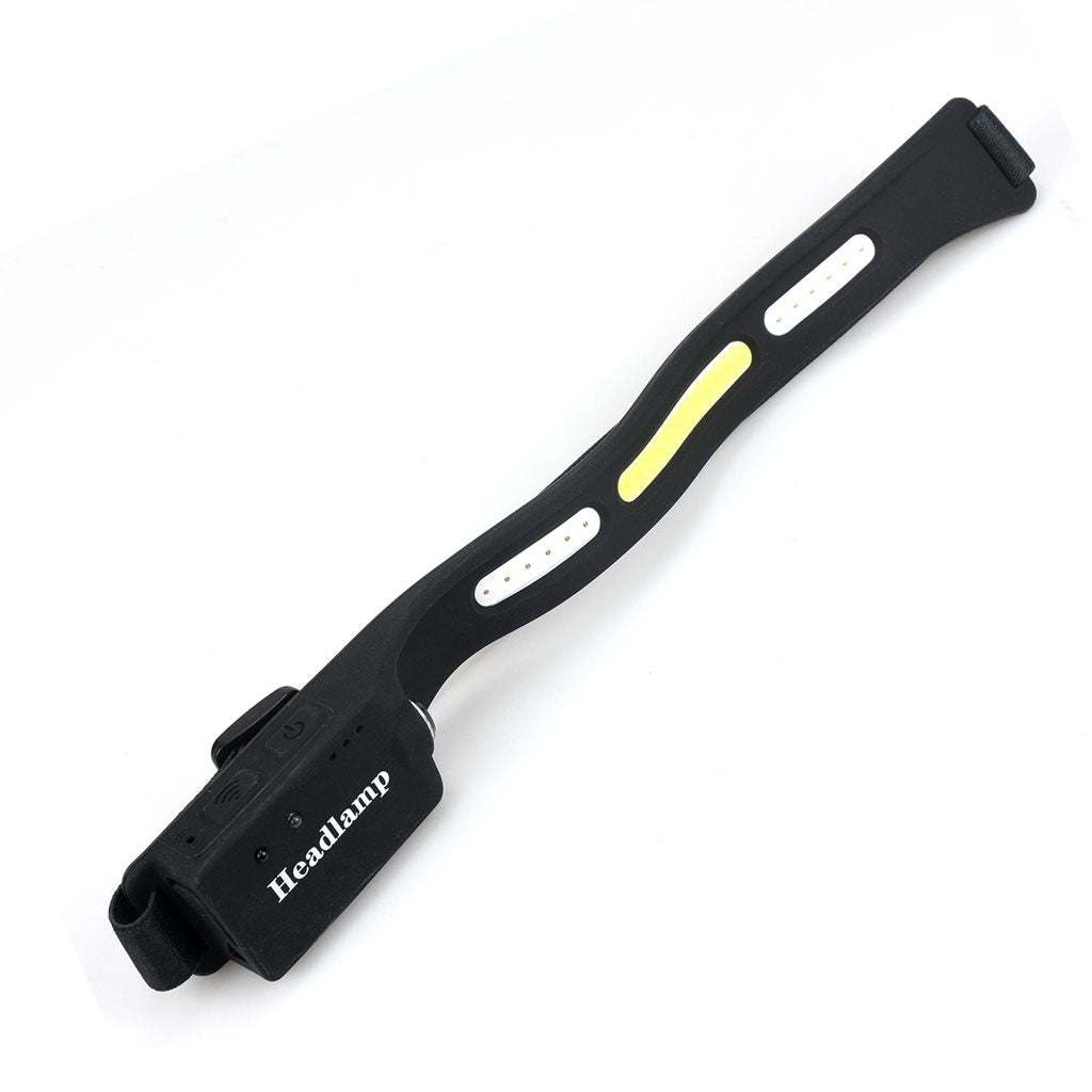 Linterna frontal recargable B47S-1 con banda ajustable y LED XPG de 500 lúmenes