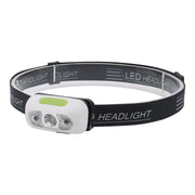 Linterna frontal recargable B6, 120 lúmenes, IPX4