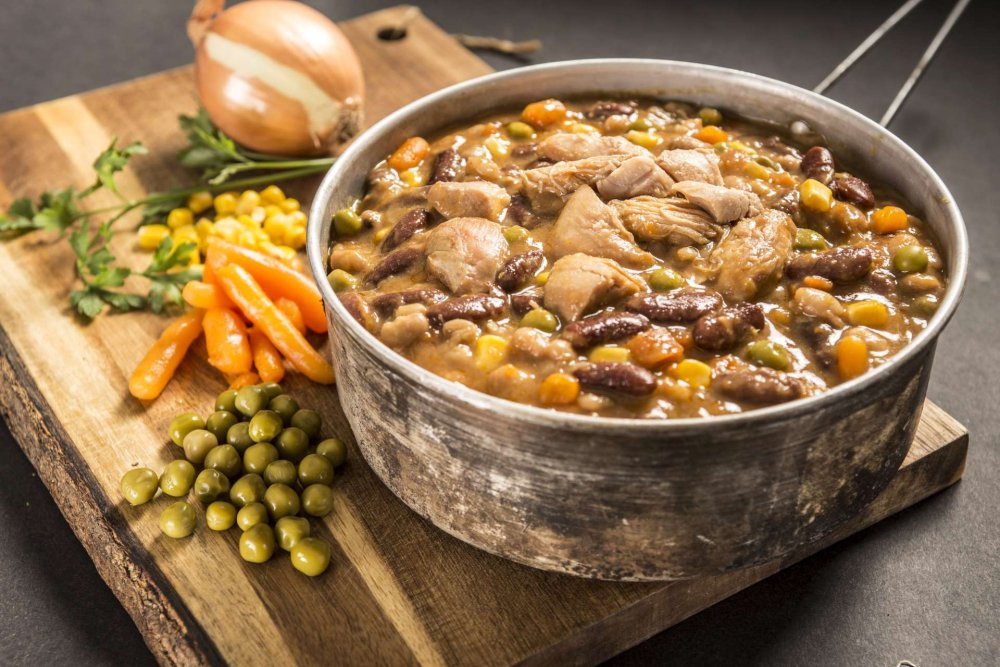 Ración PRO Pollo con alubias y verduras 400g
