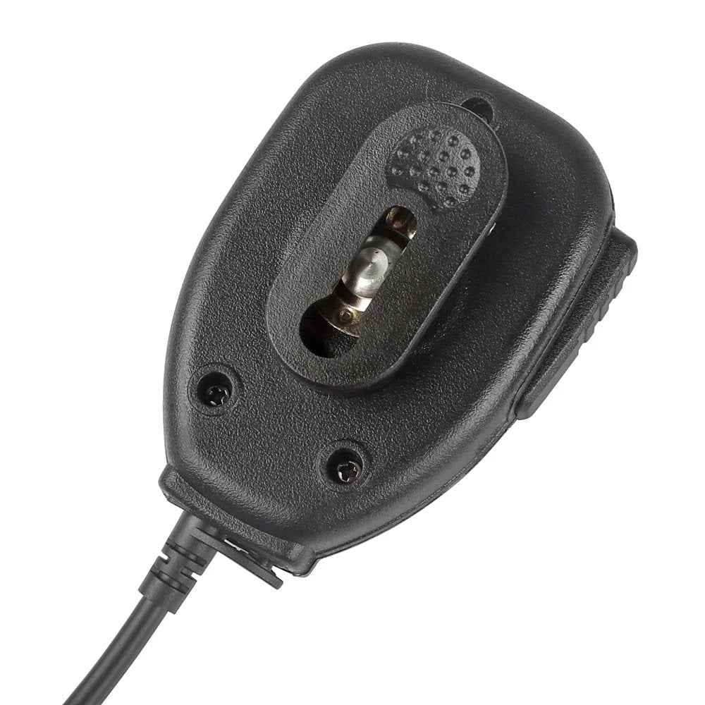Micrófono/reproductor externo Kenwood 2-pin negro con botón PTT