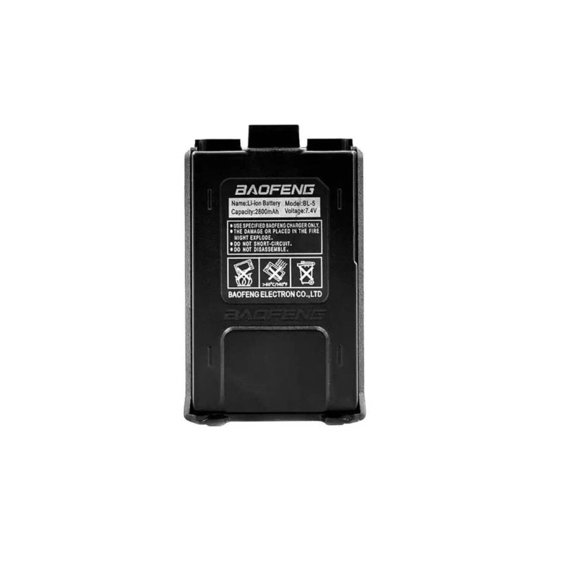 Batería Li-Ion 2800mAh USB-C compatible con Baofeng UV-5R - imagen del producto