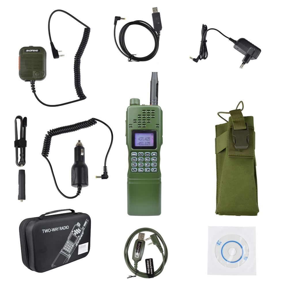 Radio Táctica Baofeng AR-152 Kit Completo Banda Dual VHF/UHF FM