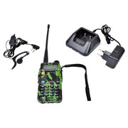 Radio Baofeng Banda Dual VHF/UHF Camuflaje