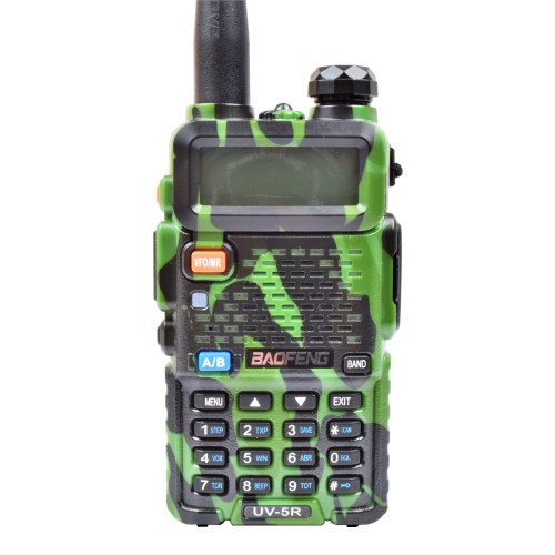Radio Baofeng Banda Dual VHF/UHF Camuflaje