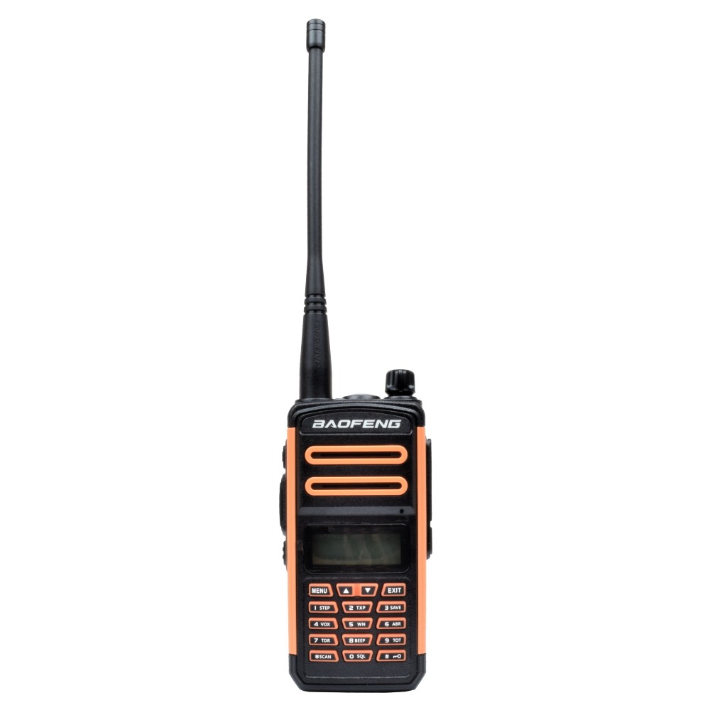 Radio Baofeng Banda Dual VHF/UHF Versión Mejorada Naranja