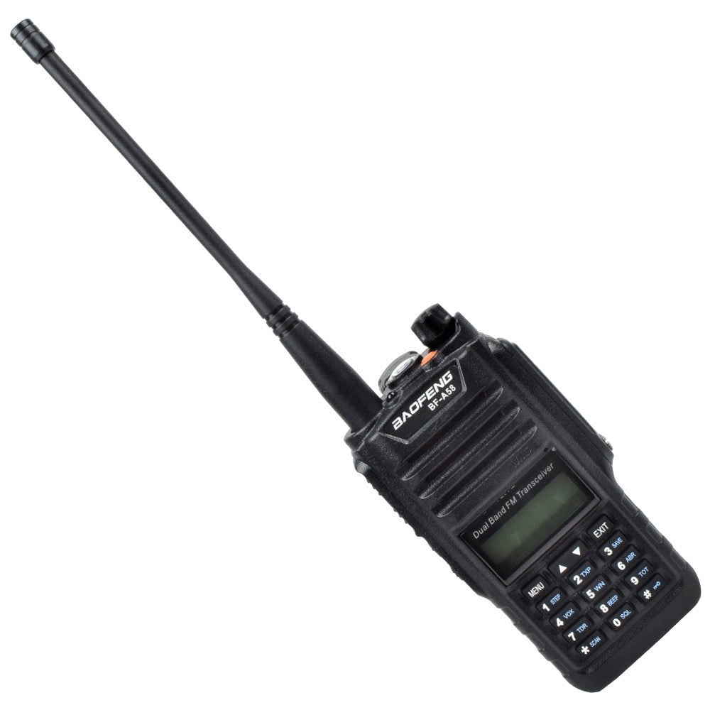 Radio Baofeng Banda Dual VHF/UHF Resistente al Agua