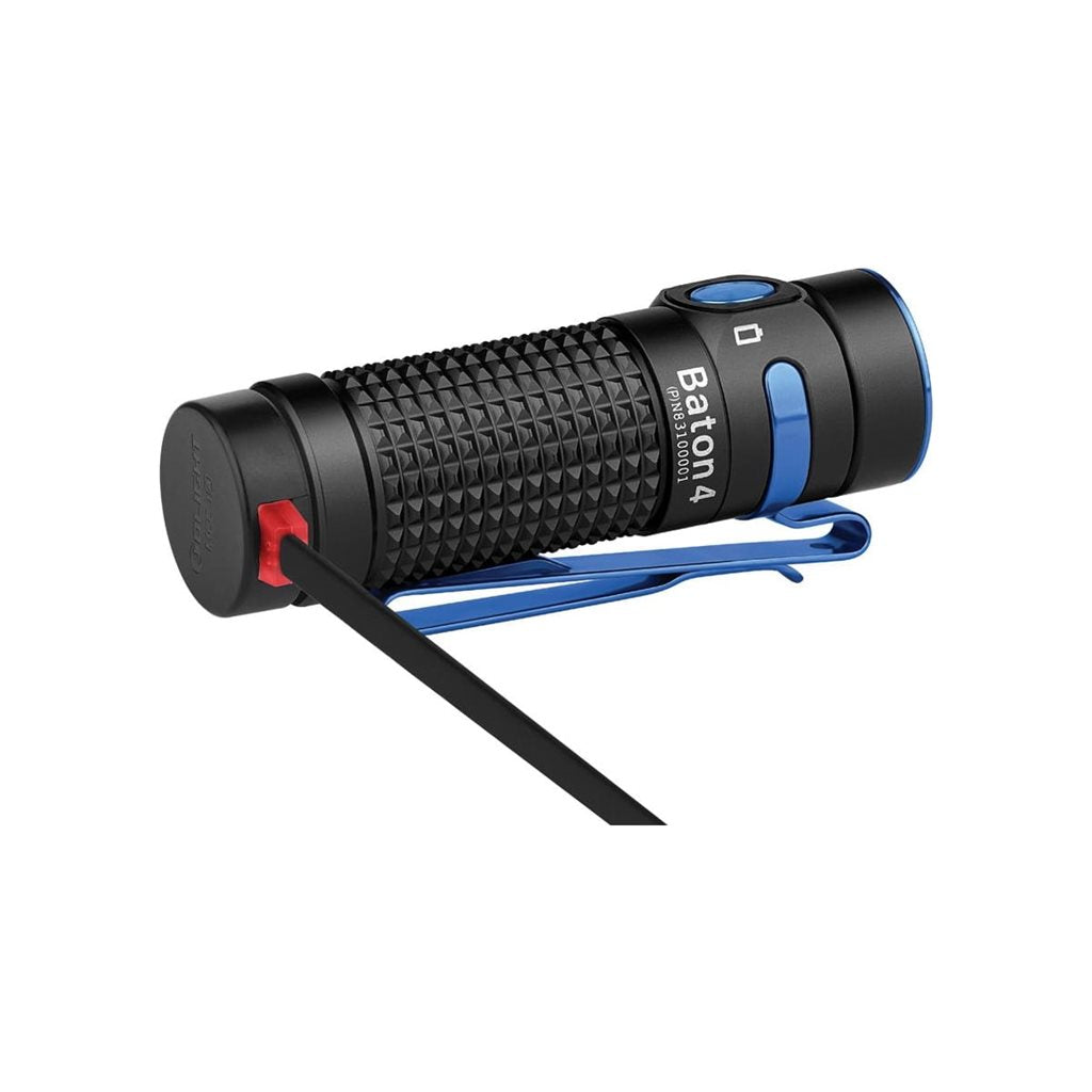 Linterna BATON 4 PREMIUM con funda recargable
