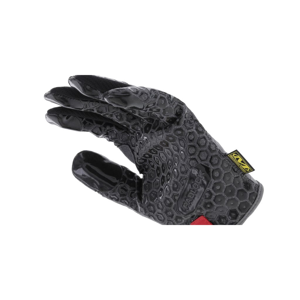 Guantes BOX CUTTER grises, imagen del producto, piel sintética PU y fibra anti-corte