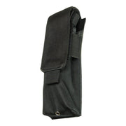 Funda de nylon para palanca del bastón extensible BCB-01 con solapa superior y tiras de velcro