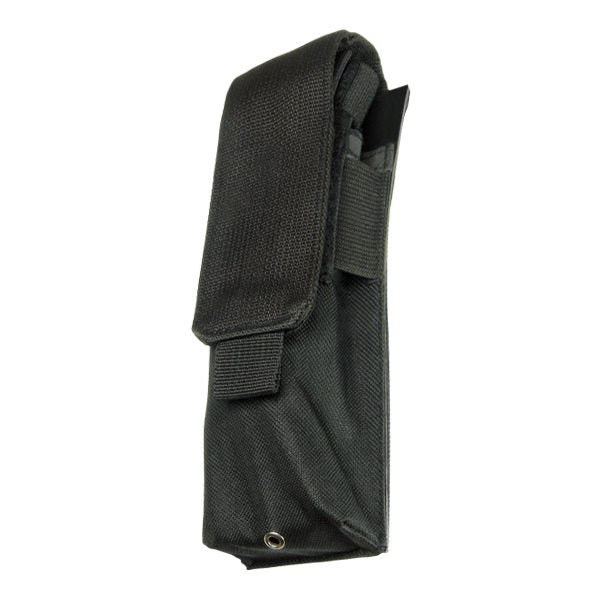 Funda de nylon para palanca del bastón extensible BCB-01 con solapa superior y tiras de velcro