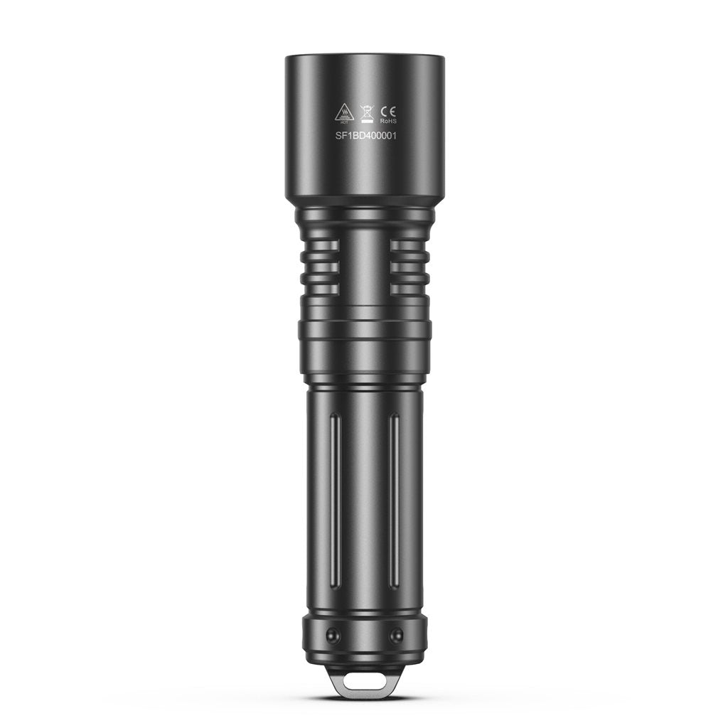 Linterna recargable BD40 negra