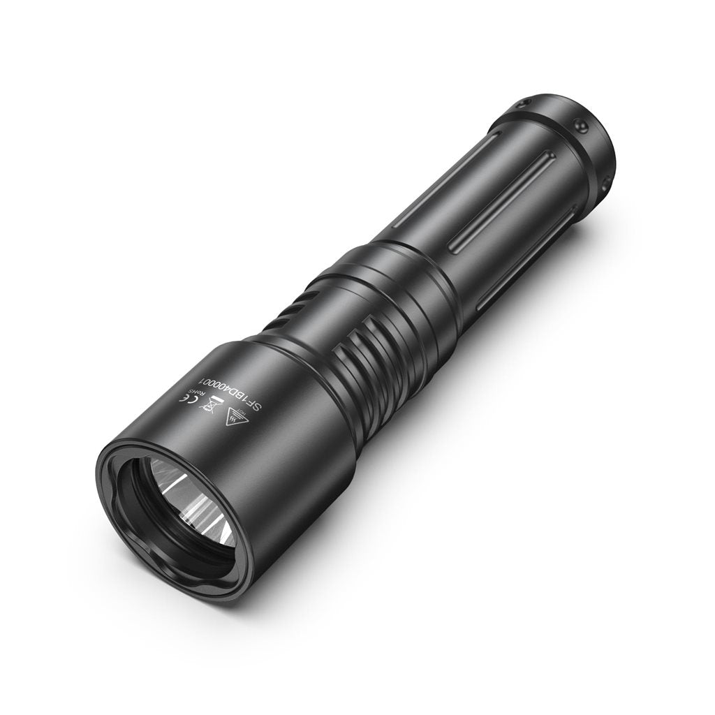 Linterna recargable BD40 negra
