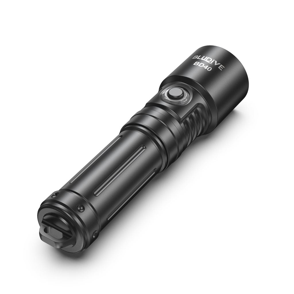 Linterna recargable BD40 negra