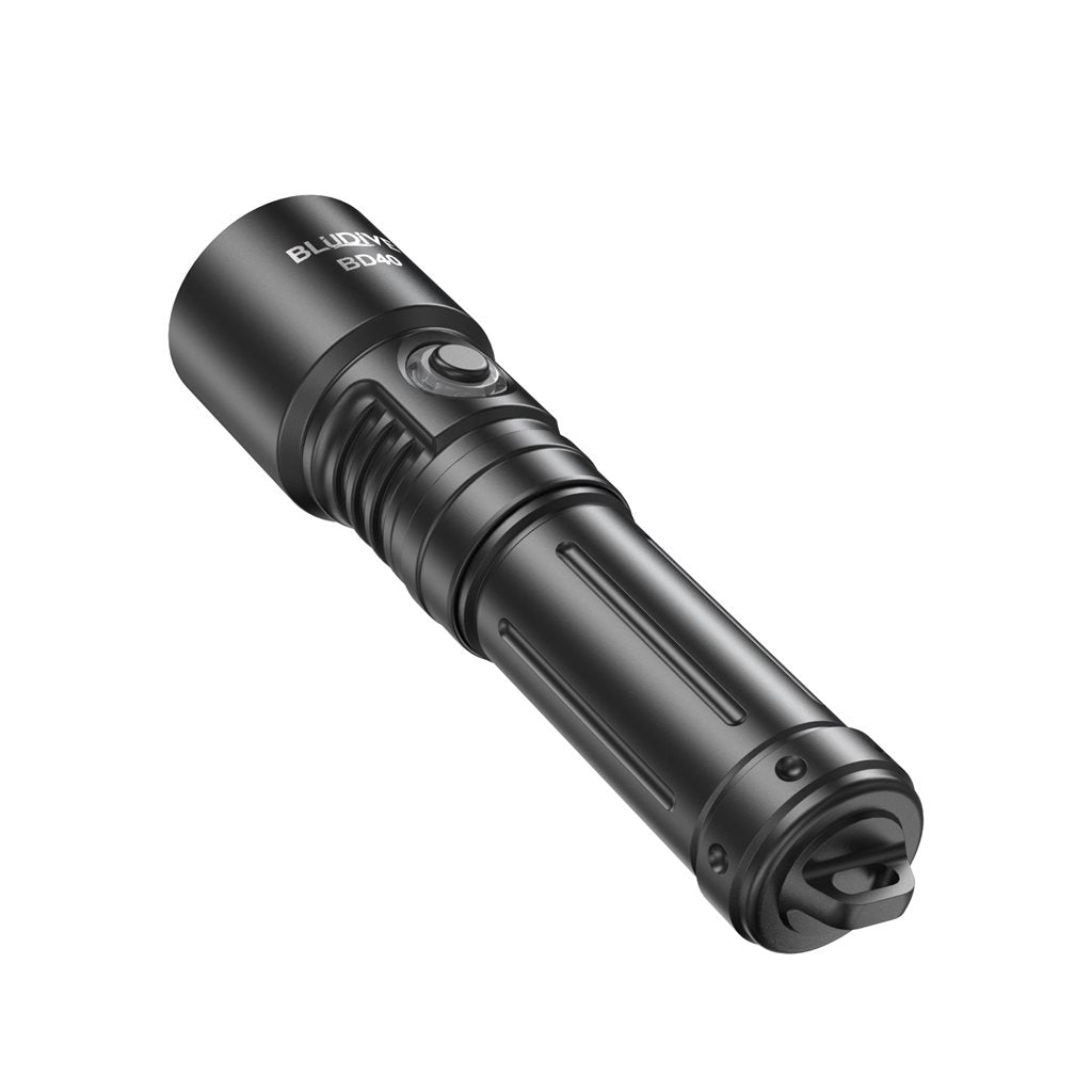 Linterna recargable BD40 negra