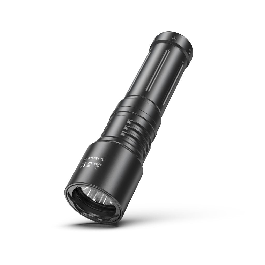 Linterna recargable BD40 negra