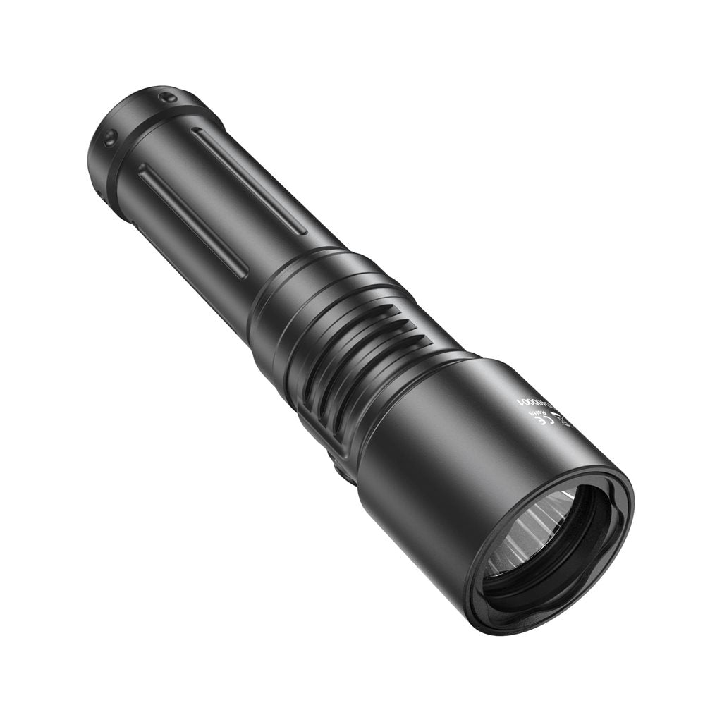 Linterna BD40 PRO recargable impermeable 3000 lúmenes alcance 464 m negra