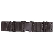 Cinturón tipo LC2 negro 102 cm con hebilla de plástico