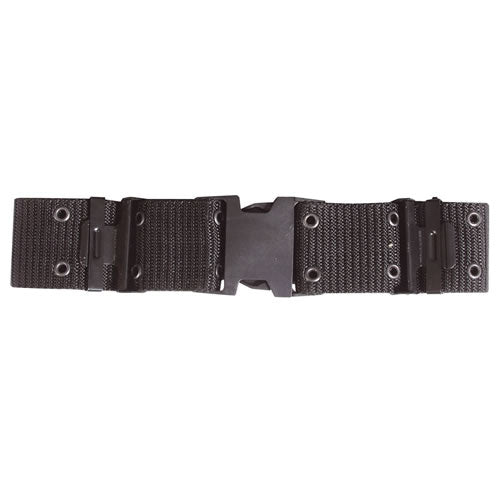 Cinturón tipo LC2 negro 102 cm con hebilla de plástico