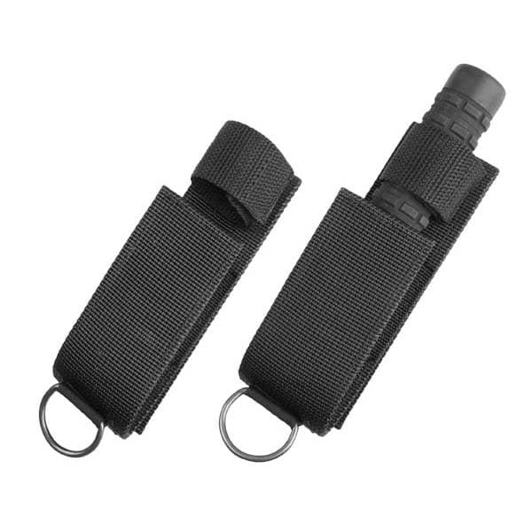 Funda de nylon negra para porra telescópica 16" y 18"