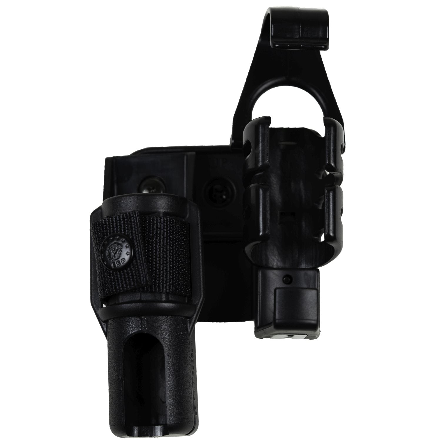 Funda doble plástica rotativa BH-02 + SHU-14 para porra 16/18/21" y spray