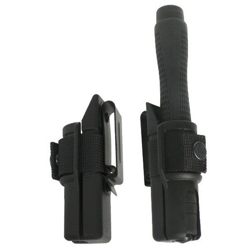 Funda de plástico con clip metálico para porra extensible 16, 18, 21"
