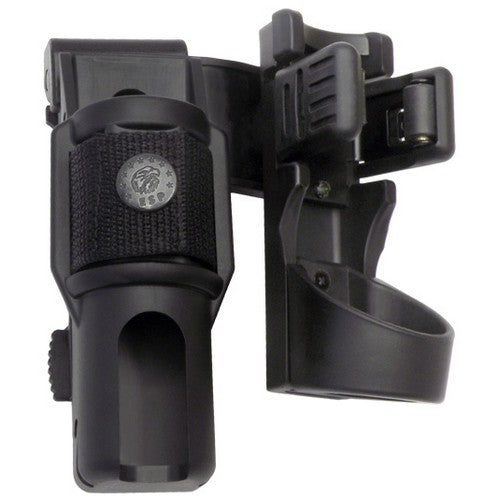 Funda rotatoria MOLLE doble para porra telescópica 16/18/21" y linterna LHU-14