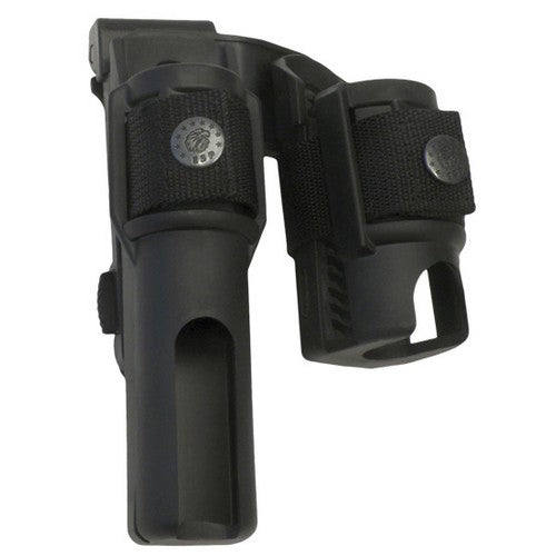 Funda rotatoria MOLLE doble para porra telescópica (21/23/26") y spray, ensamblada con BH-15 y SH-14