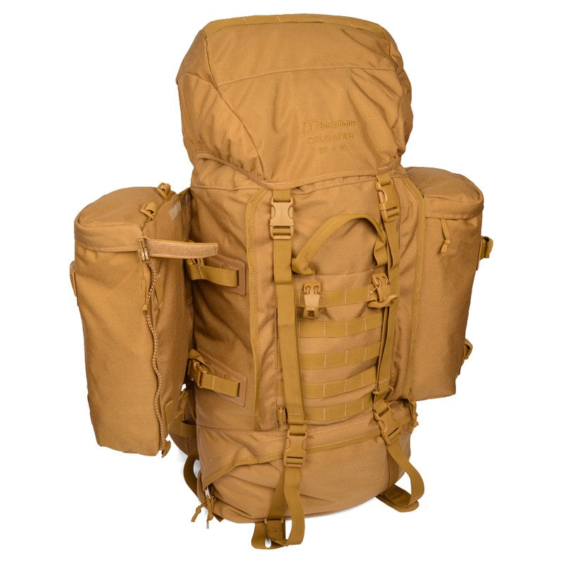 Mochila de expedición Berghaus Crusader III 90+20 L, diseño militar robusto