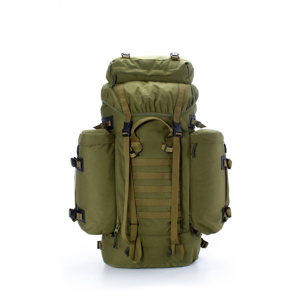 Mochila MMPS Berghaus Vulcan IV 100 L verde, Armadura 1000D