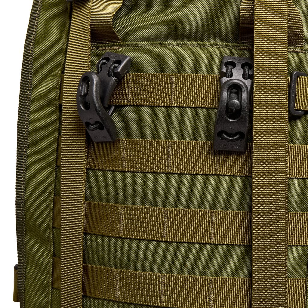 Mochila Berghaus Crusader IV 90+20L verde, mochila expedición robusta estilo militar