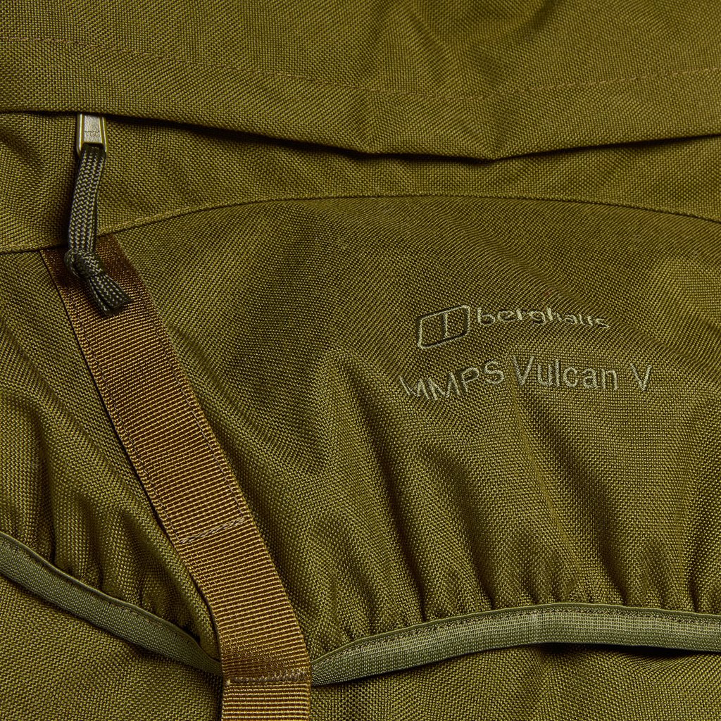 Mochila MMPS Vulcan V 100 L verde, material Armadura 1000D