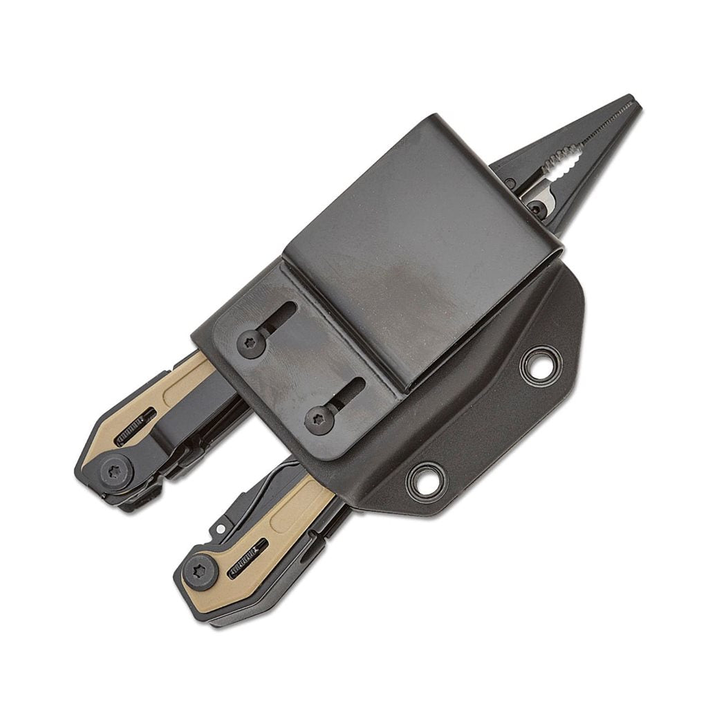 Multitool alicates EDC Zytel TAN en acero inoxidable con inserciones Zytel y funda ZYTEL