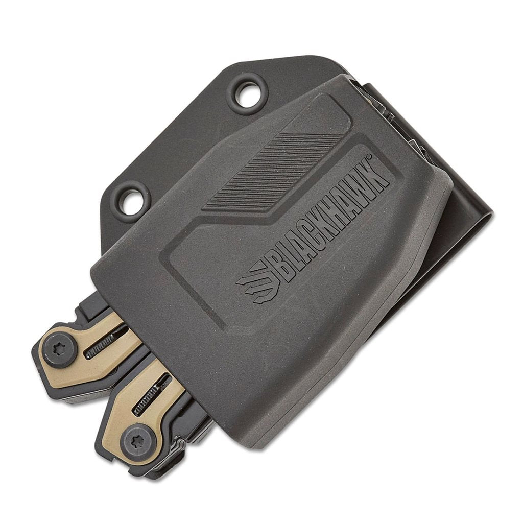 Multitool alicates EDC Zytel TAN en acero inoxidable con inserciones Zytel y funda ZYTEL