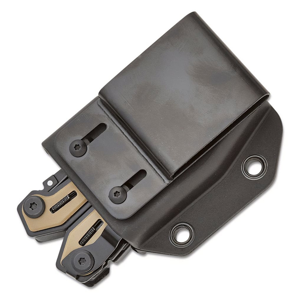 Multitool alicates EDC Zytel TAN en acero inoxidable con inserciones Zytel y funda ZYTEL