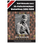 Portada del libro SS-Fallschirmjäger Bataillon 500/600 — Jan Kaminski y Rolf Michaelis