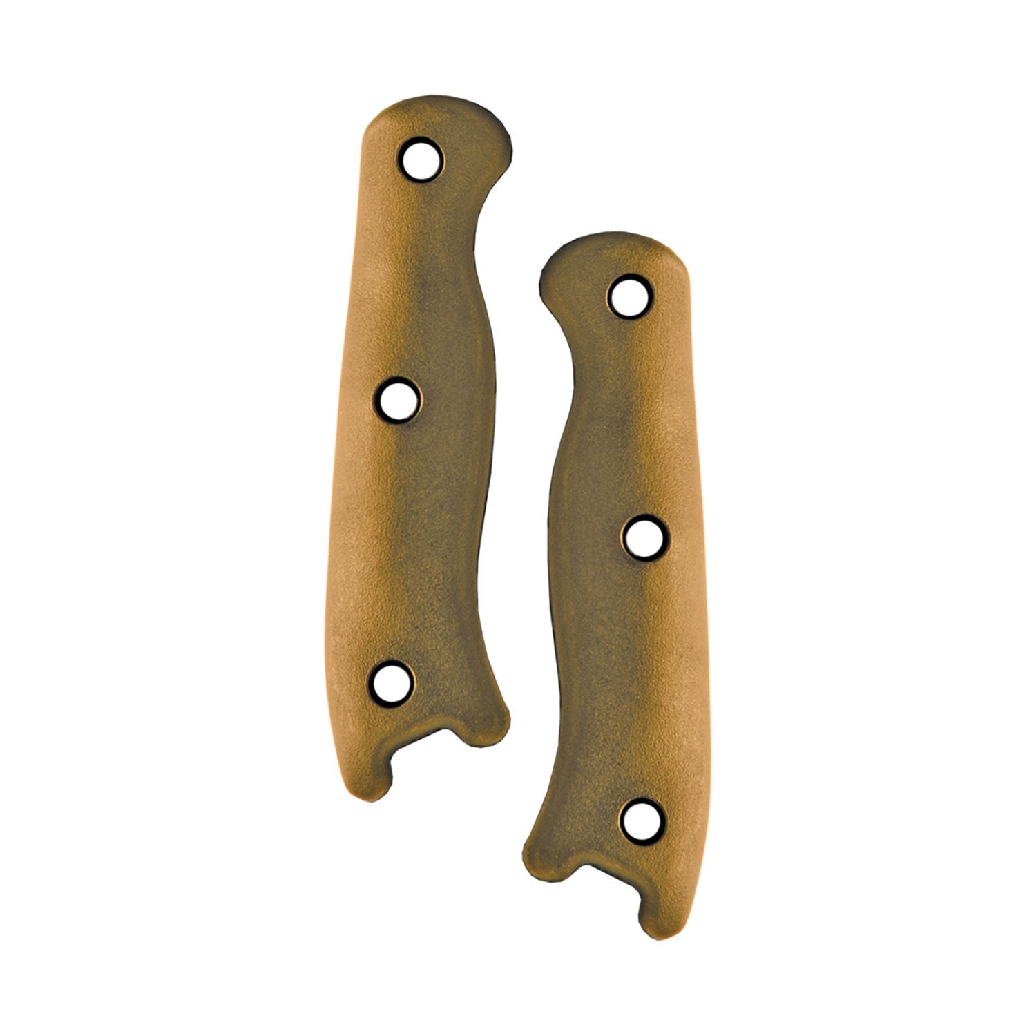 Cuchillo fijo SHORT DROP 235 mm con hoja de acero 1095 Cro-Van y funda compatible MOLLE