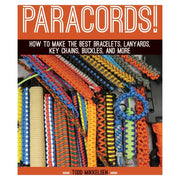 Portada del libro PARACORDS! guía ilustrada paso a paso para trenzar con paracord — 162 páginas