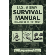 Portada del libro U.S. Army Survival Manual - manual de supervivencia en inglés