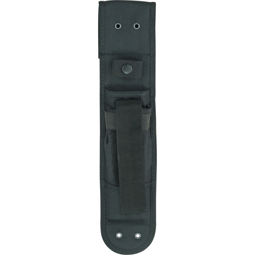 Cuchillo fijo Ka-Bar Becker Combat Utility, hoja ennegrecida 1095 Cro-Van y empuñadura Grivory