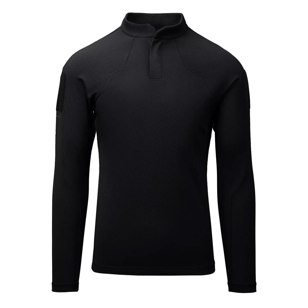 Camisa táctica APEX LIGHTWEIGHT negra - vista frontal