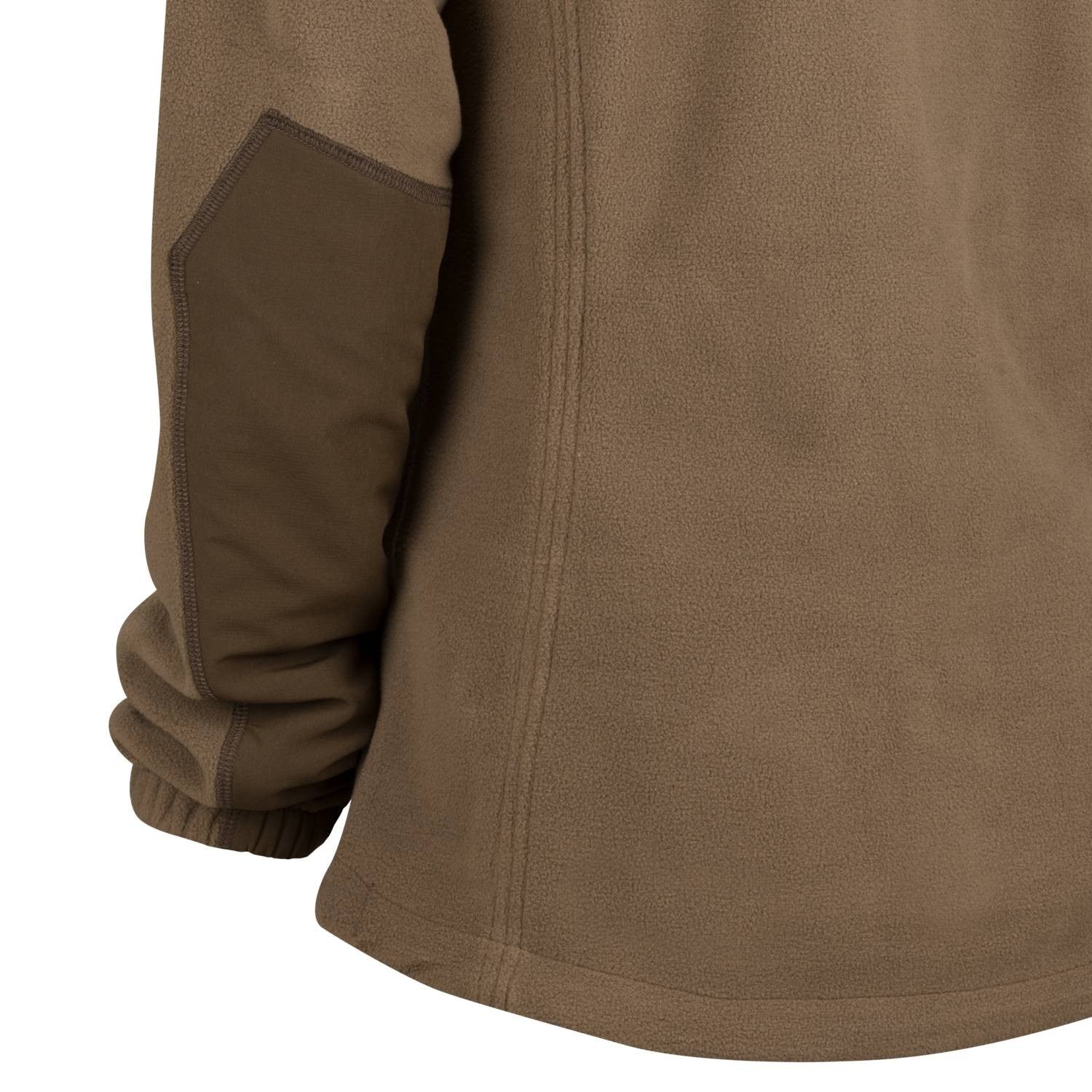 Sudadera fleece CUMUUS COYOTE mujer con capucha, visera y 4 bolsillos