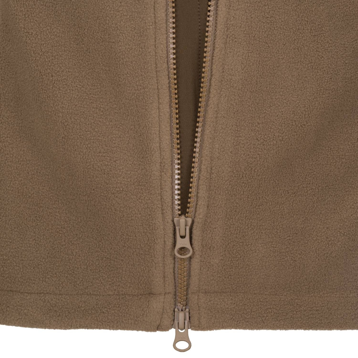 Sudadera fleece CUMUUS COYOTE mujer con capucha, visera y 4 bolsillos