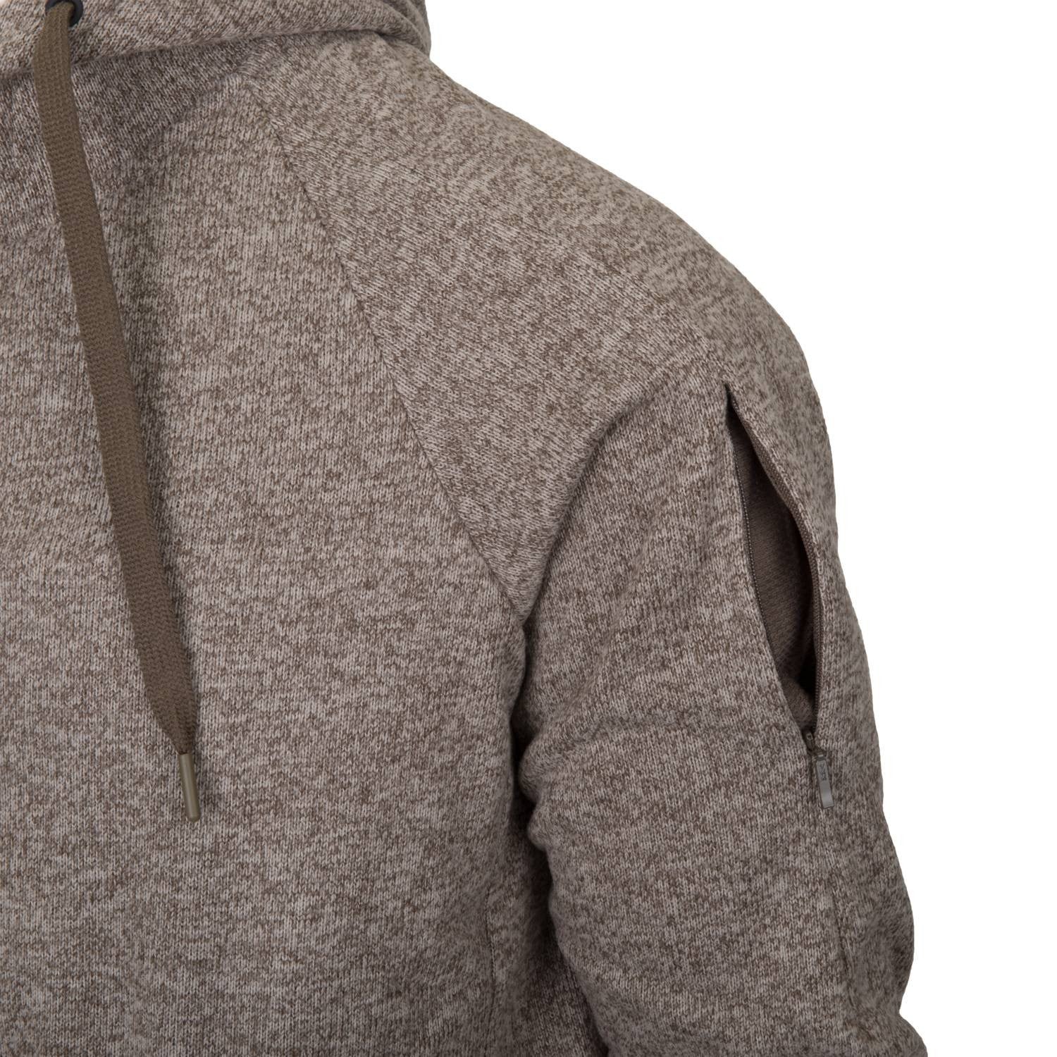 Sudadera táctica COVERT roja con capucha y seis bolsillos, Helikon-Tex