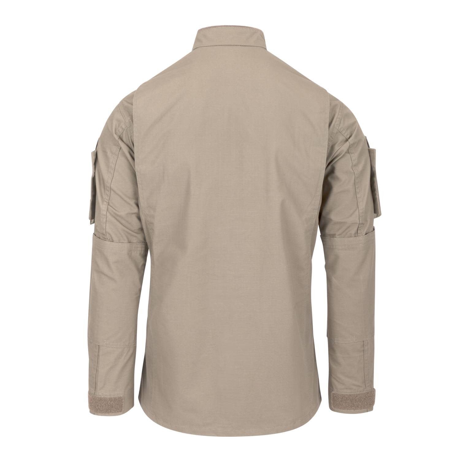 Chaqueta CPU rip-stop estilo ejército polaco, corte moderno y cuello alto forrado