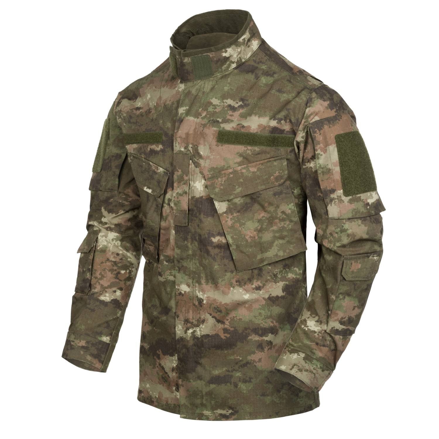Chaqueta CPU rip-stop con cuello alto forrado